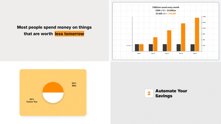 Orange Minimal design style preview